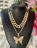 Butterfly Bling Necklace & Chocker Collection