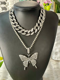 Butterfly Bling Necklace & Chocker Collection