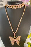 Butterfly Bling Necklace & Chocker Collection