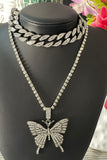 Butterfly Bling Necklace & Chocker Collection