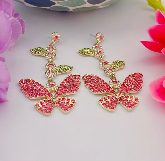 Garden Butterfly Earring Set