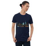 Night Sky New York City Short-Sleeve Unisex T-Shirt