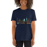 Night Sky New York City Short-Sleeve Unisex T-Shirt