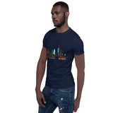 Night Sky New York City Short-Sleeve Unisex T-Shirt