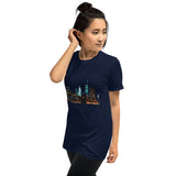 Night Sky New York City Short-Sleeve Unisex T-Shirt