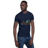 Night Sky New York City Short-Sleeve Unisex T-Shirt