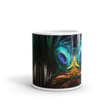 Peacock Bird Design Mug